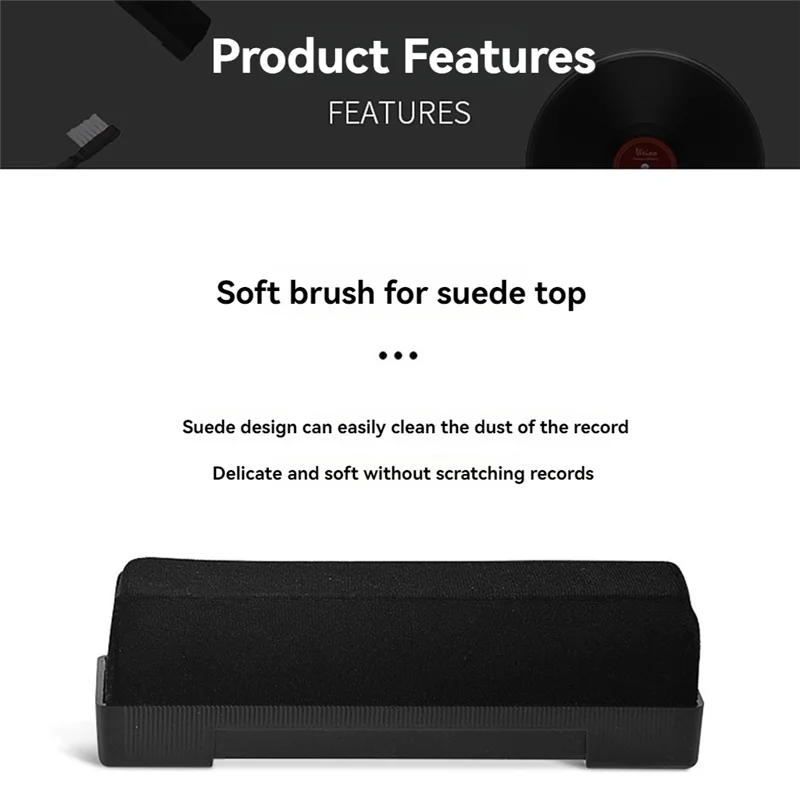 Vinyl Record Cleaning Kit Anti-Static Dust Remover For Turntables Efficient Cleaning Brush Dust Remover
Vinyl Record Cleaning Kit Anti-Static Dust Remover For Turntables Efficient Cleaning Brush Dust Remover