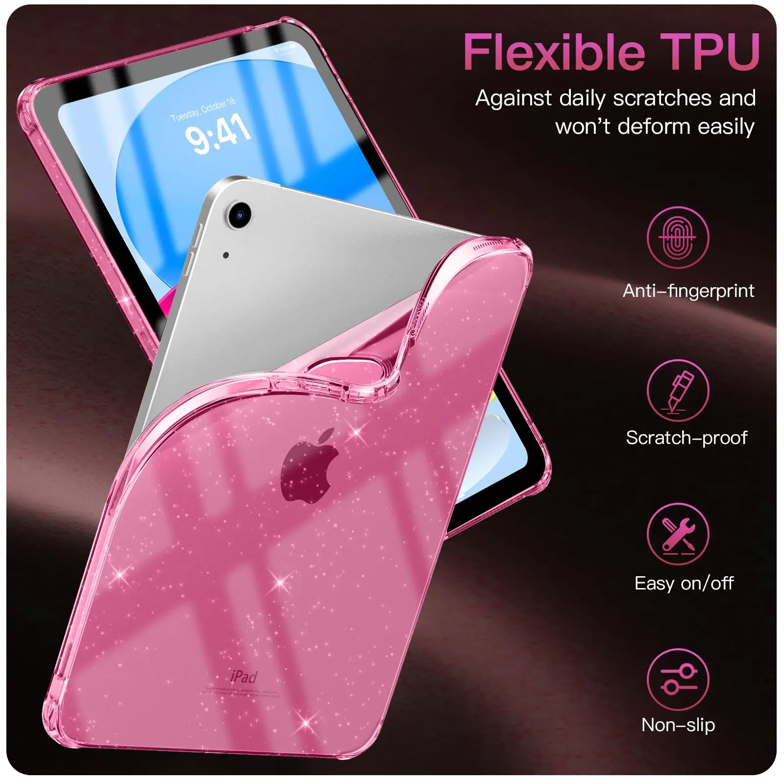 For iPad 11th 10th 9th 8th Generation Air Mini Pro 8.3 9.7 10.2 10.9 11 Shimmering Glittering Soft Silicone Case Airbag Shell
For iPad 11th 10th 9th 8th Generation Air Mini Pro 8.3 9.7 10.2 10.9 11 Shimmering Glittering Soft Silicone Case Airbag Shell