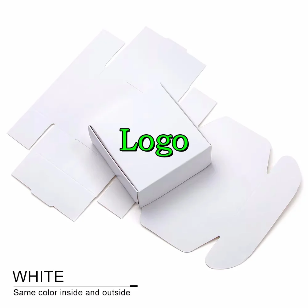 100PCS Blank White Paper Handmade Soap Box Cardboard DIY Logo Hardware Jewelry Wedding Party Gift Candy Cosmetic Packaging Boxes
100PCS Blank White Paper Handmade Soap Box Cardboard DIY Logo Hardware Jewelry Wedding Party Gift Candy Cosmetic Packaging Boxes