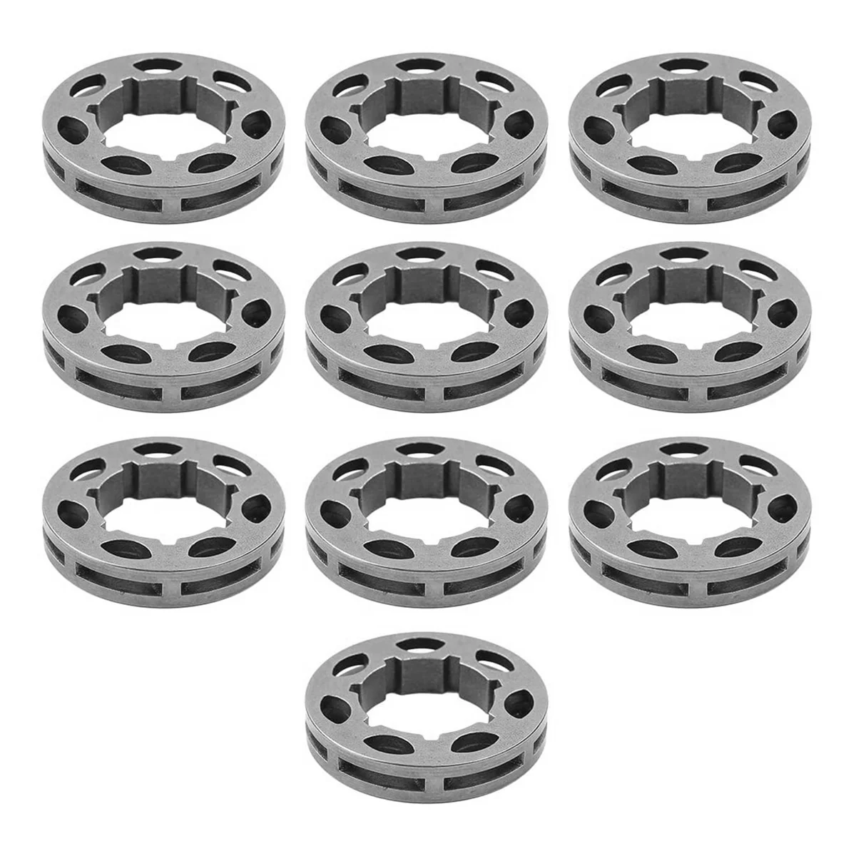 DT75BG 10Pcs Sprocket Drive Rim(.375Inch) 19MM Small 7T Spline for Stihl MS290 MS360 MS310 for Husqvarna 154 254 50 51 Chainsaw
DT75BG 10Pcs Sprocket Drive Rim(.375Inch) 19MM Small 7T Spline for Stihl MS290 MS360 MS310 for Husqvarna 154 254 50 51 Chainsaw