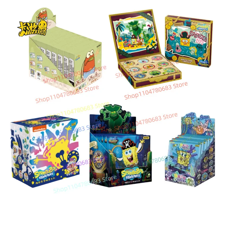 KAYOU New Genuine Spongebob Treasure Badge Collection Card Series Anime Toy Holiday Gift
KAYOU New Genuine Spongebob Treasure Badge Collection Card Series Anime Toy Holiday Gift