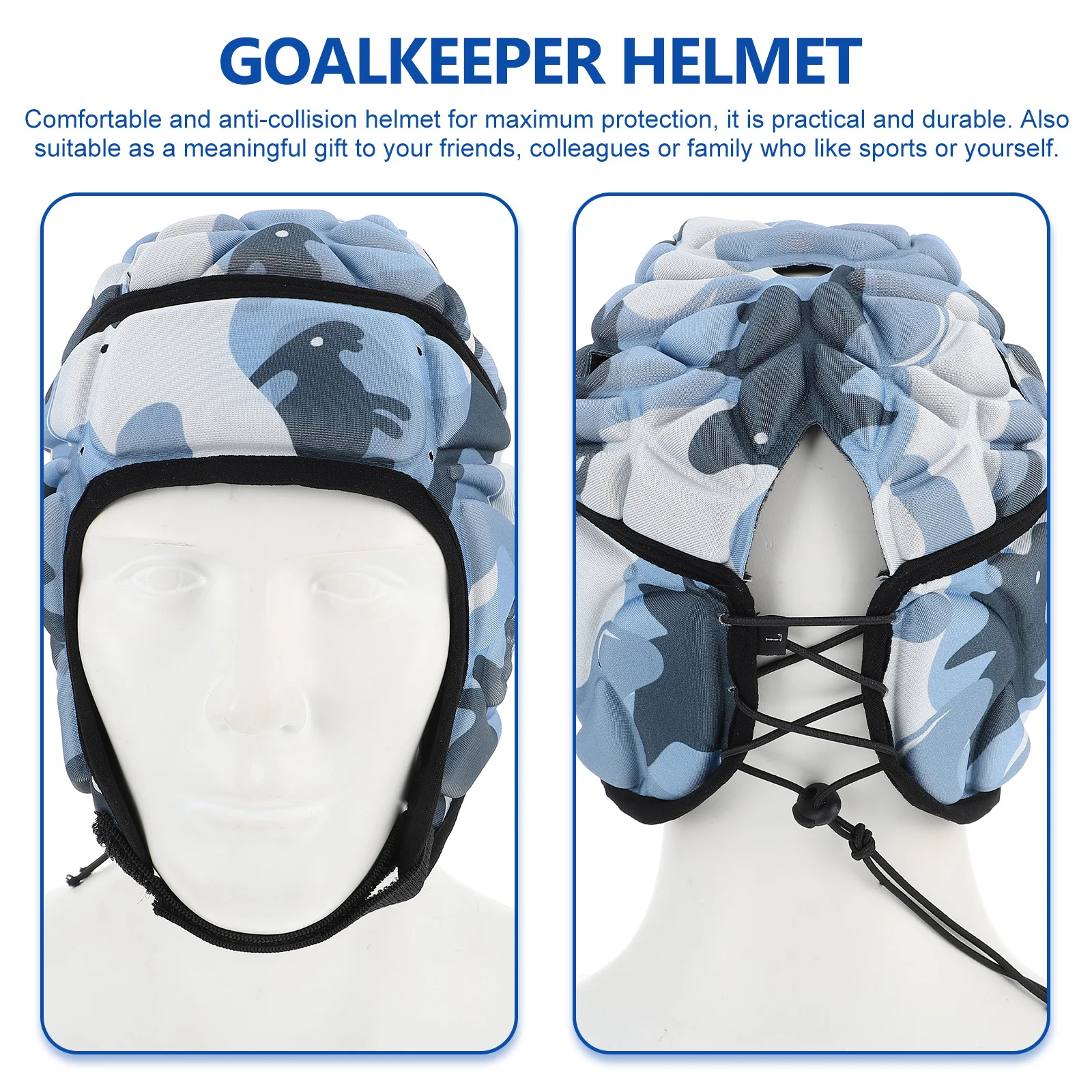 Anti-collision Safety Protective Wear for Soccer Gear Eva Fit Padded Headgear Boxing
Anti-collision Safety Protective Wear for Soccer Gear Eva Fit Padded Headgear Boxing