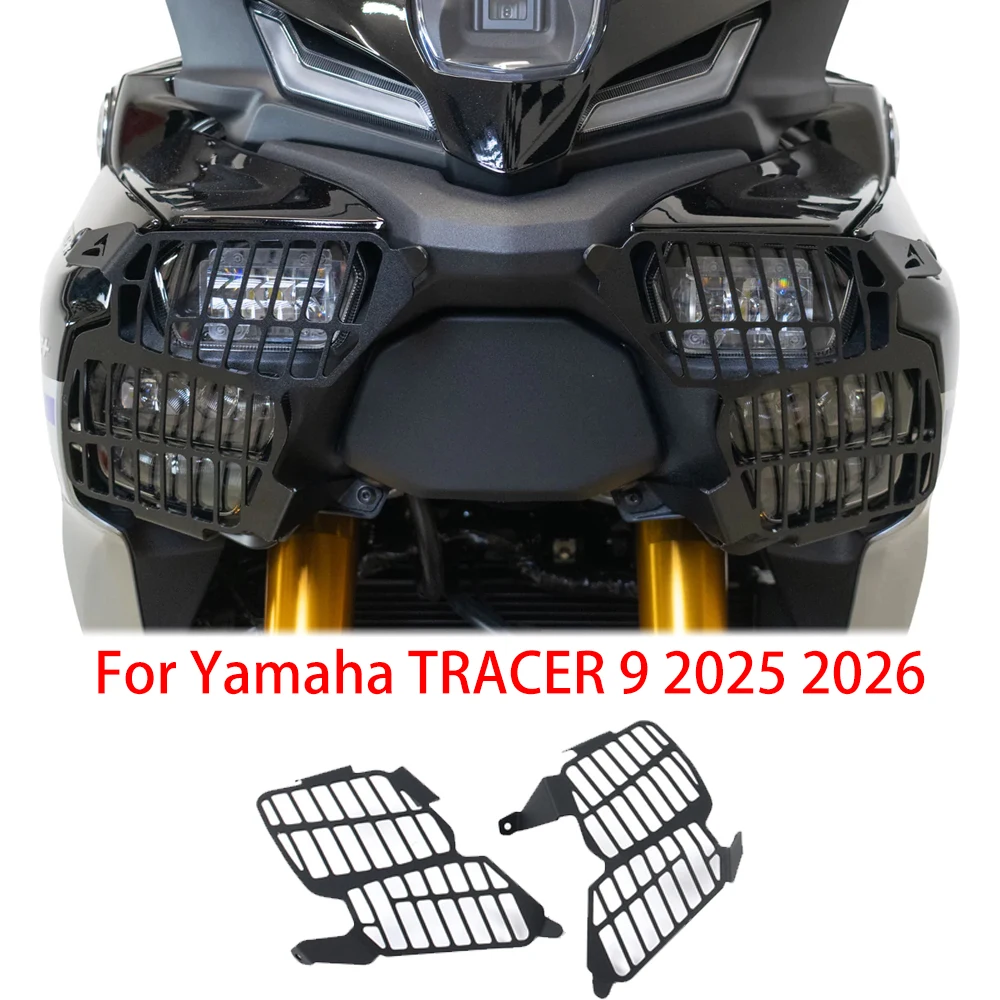 Aluminum Headlamp Grille Cover For Yamaha Tracer 9 9GT 2025 2026 Durable Anti-Scratch Protector Accessories
Aluminum Headlamp Grille Cover For Yamaha Tracer 9 9GT 2025 2026 Durable Anti-Scratch Protector Accessories