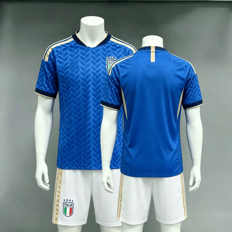 Italy Football Jersey Pack of 2 Wearing Shorts Italy Men Breathable Short Sleeve Soccer Sets Training Shirt Sports Uniform
Italy Football Jersey Pack of 2 Wearing Shorts Italy Men Breathable Short Sleeve Soccer Sets Training Shirt Sports Uniform