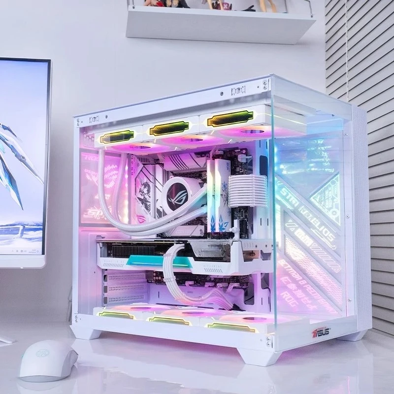 Host DIY water-cooled game assembly machine white family bucket e-sports desktop computer 295
Host DIY water-cooled game assembly machine white family bucket e-sports desktop computer 295