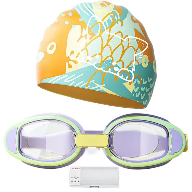 Kids Swim Goggles Silicone Swimming Caps Goggles Set UV Protection Water Play Accessories For Ages 3-12 Children Boys Girls
Kids Swim Goggles Silicone Swimming Caps Goggles Set UV Protection Water Play Accessories For Ages 3-12 Children Boys Girls