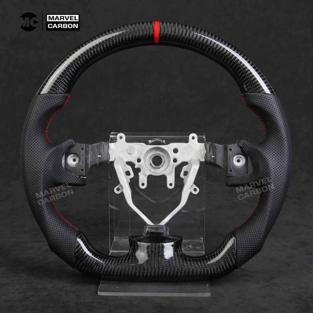 100% Pure Carbon Fiber Customized Steering Wheel For Subaru WRX 2008 2009 2010 2011 2012 2013 2014 Perforated leather No Airbag
100% Pure Carbon Fiber Customized Steering Wheel For Subaru WRX 2008 2009 2010 2011 2012 2013 2014 Perforated leather No Airbag