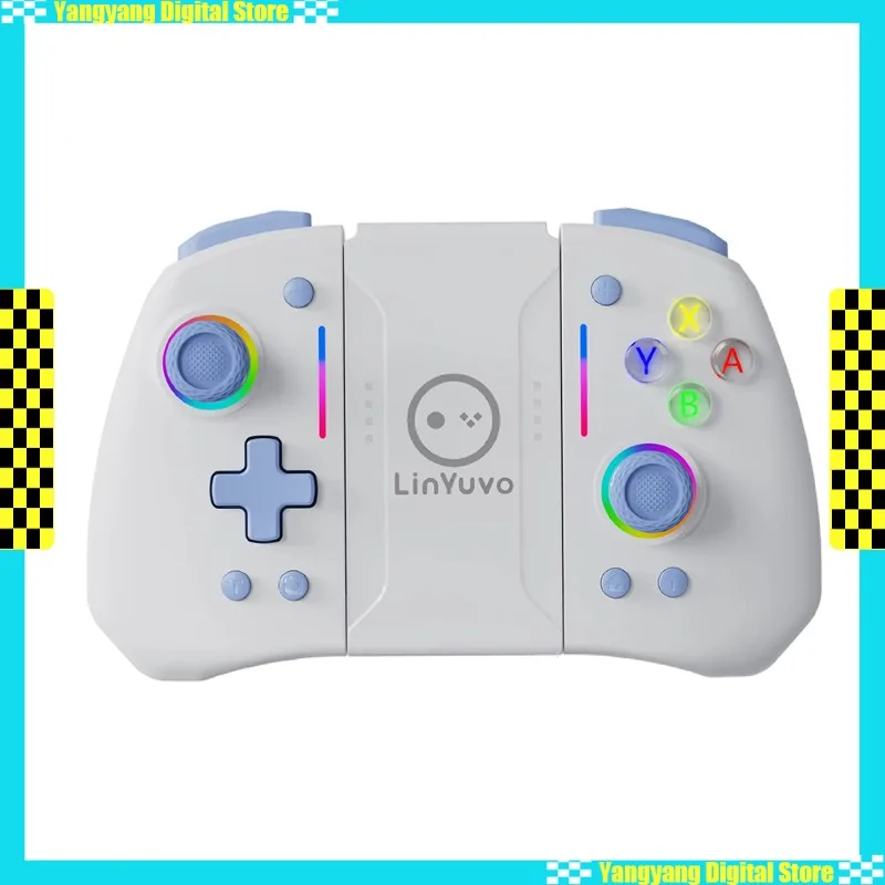 LinYuvo KS42 Wireless Gamepad RGB Light Support Wake-up High-precision Six-axis Induction Game Controllers for PC NS Gamepads
LinYuvo KS42 Wireless Gamepad RGB Light Support Wake-up High-precision Six-axis Induction Game Controllers for PC NS Gamepads