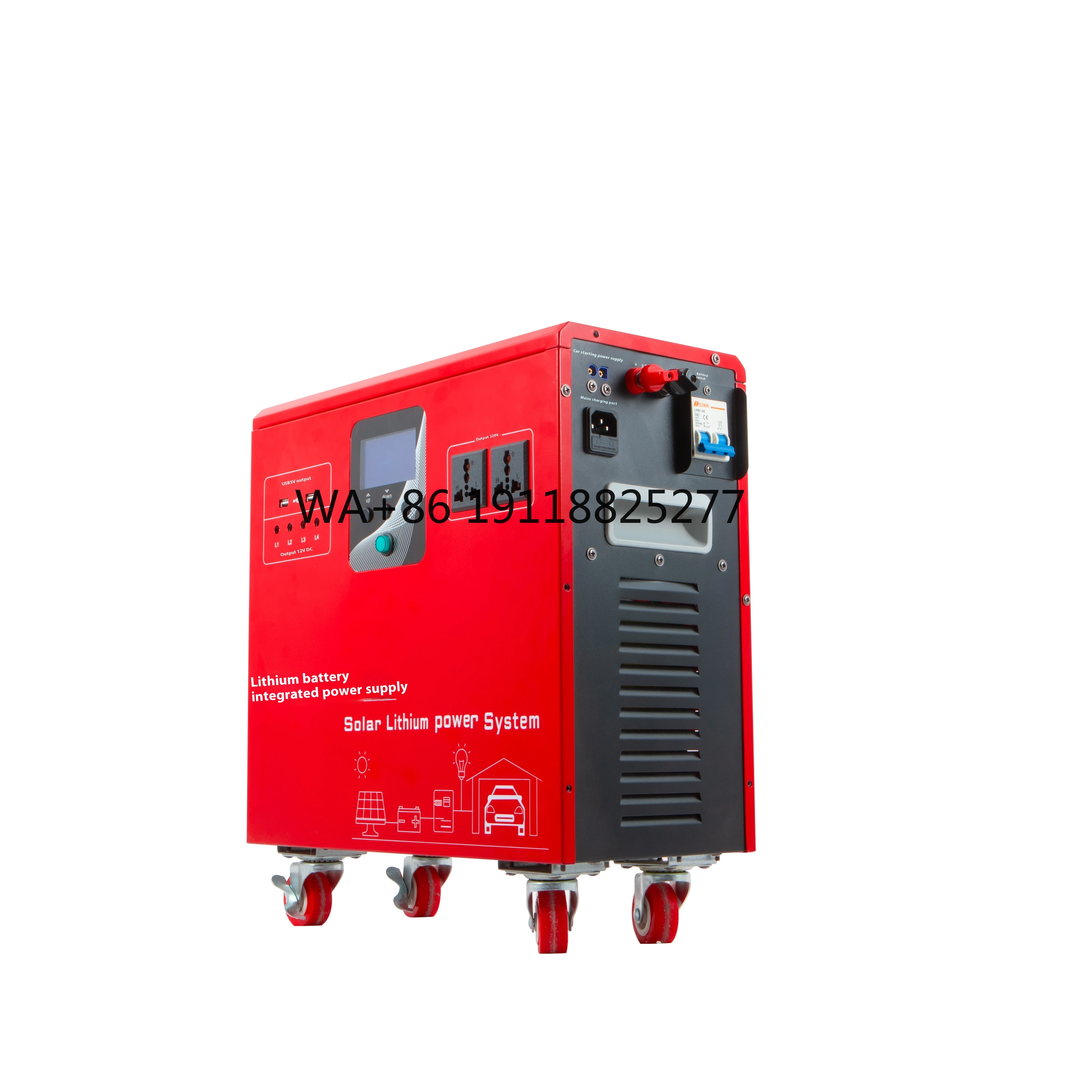 Portable 1000W Lithium Battery Energy Storage Integrated Machine 220V Outdoor Mobile Power Supply PWM Controller Pure Sine Wave
Portable 1000W Lithium Battery Energy Storage Integrated Machine 220V Outdoor Mobile Power Supply PWM Controller Pure Sine Wave