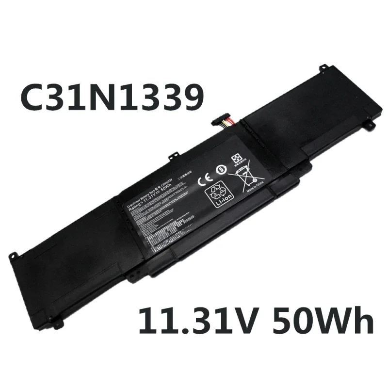 C31N1339 11,31 в 50 Вт · ч Аккумулятор для ноутбука ASUS Zenbook UX303 UX303L UX303LA UX303LB UX303U UX303LN TP300L TP300LA TP300LJ Q302L
C31N1339 11,31 в 50 Вт · ч Аккумулятор для ноутбука ASUS Zenbook UX303 UX303L UX303LA UX303LB UX303U UX303LN TP300L TP300LA TP300LJ Q302L