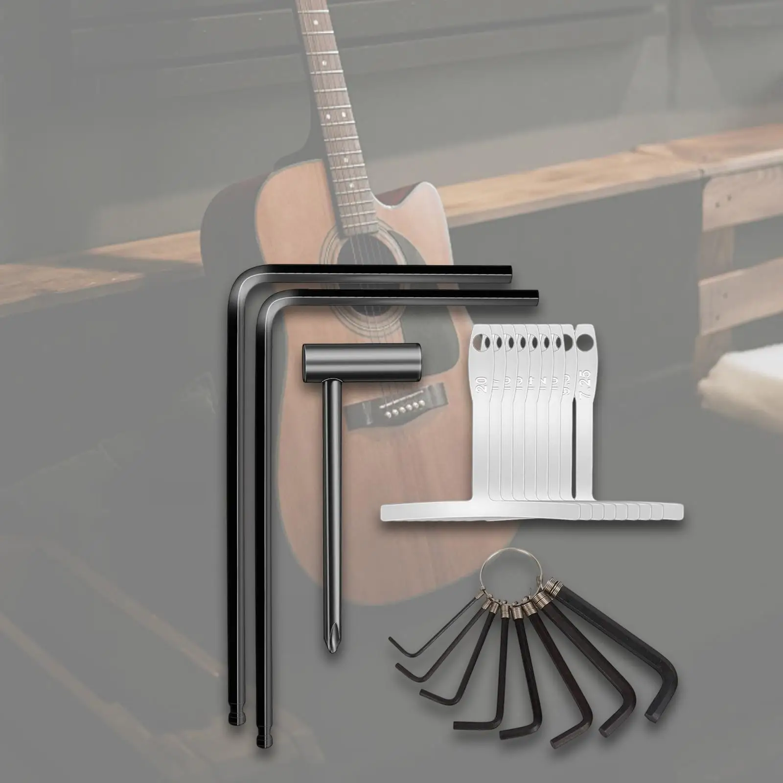 20x набор гаечных ключей для гитары, инструменты Luthier, регулировка накидной гайки
20x набор гаечных ключей для гитары, инструменты Luthier, регулировка накидной гайки