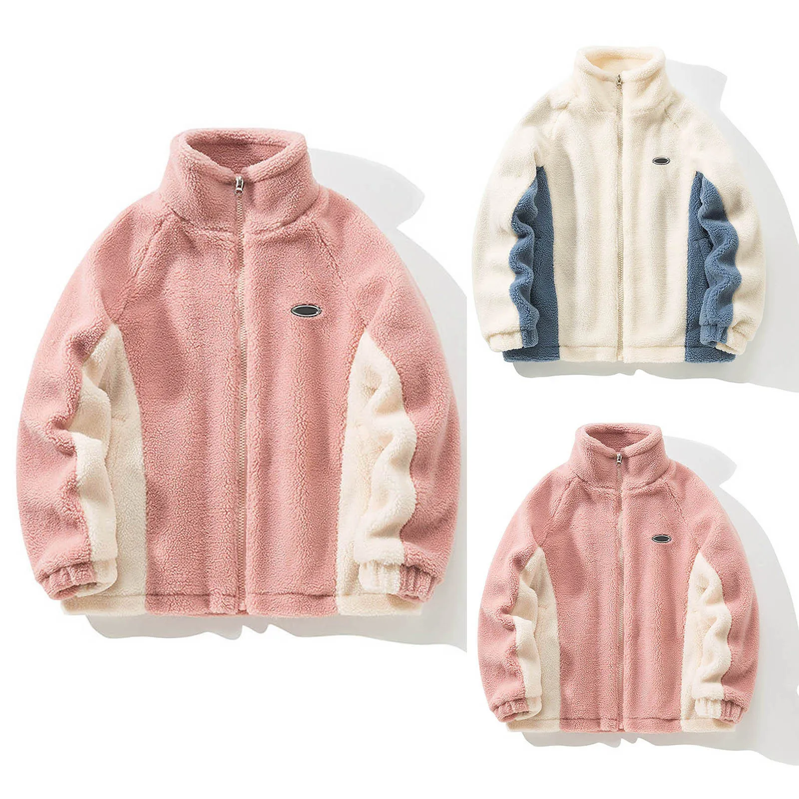 Mens Autumn And Winter Fashion Casual Contrast Color Warm Fleece Thickened Long Sleeved Jacket Men Heavy
Mens Autumn And Winter Fashion Casual Contrast Color Warm Fleece Thickened Long Sleeved Jacket Men Heavy