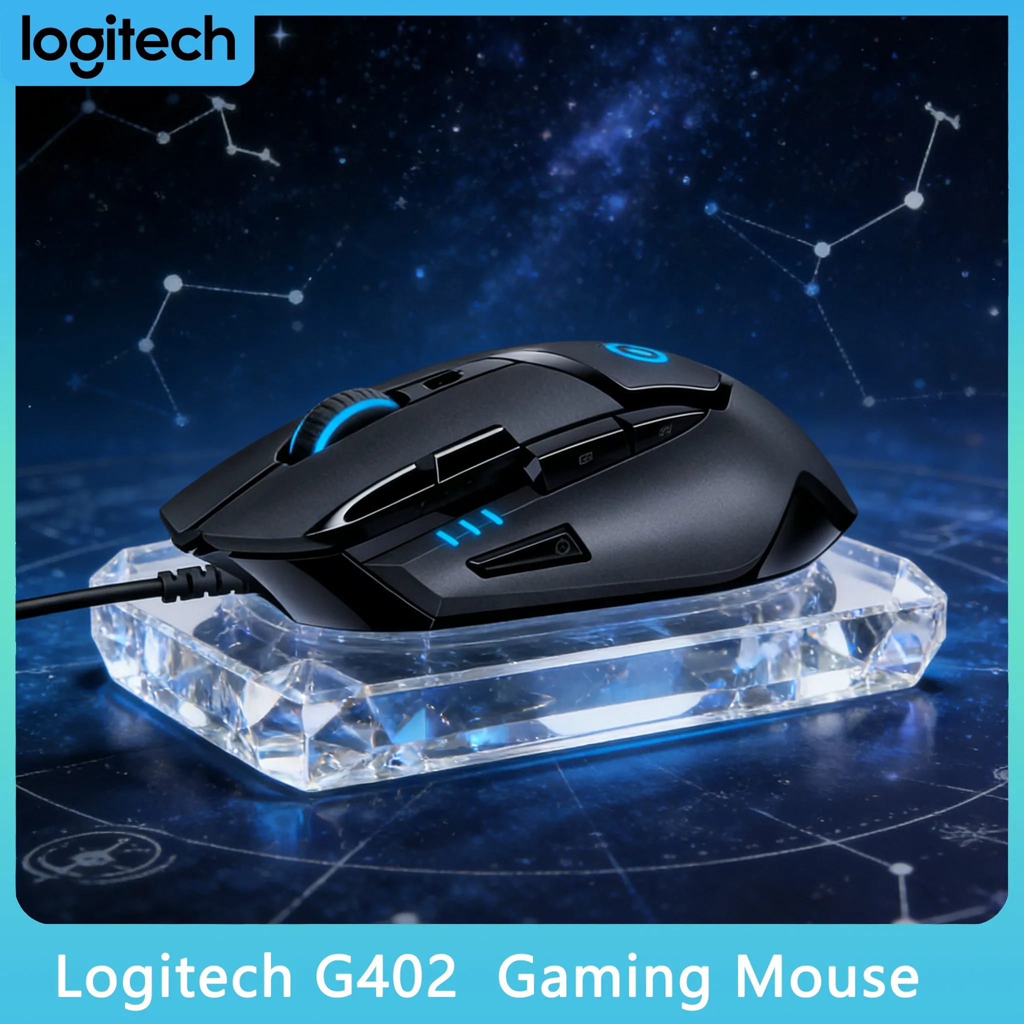 G402 Wired Mouse - Competitive Gamer's Ultimate Tool
G402 Wired Mouse - Competitive Gamer's Ultimate Tool