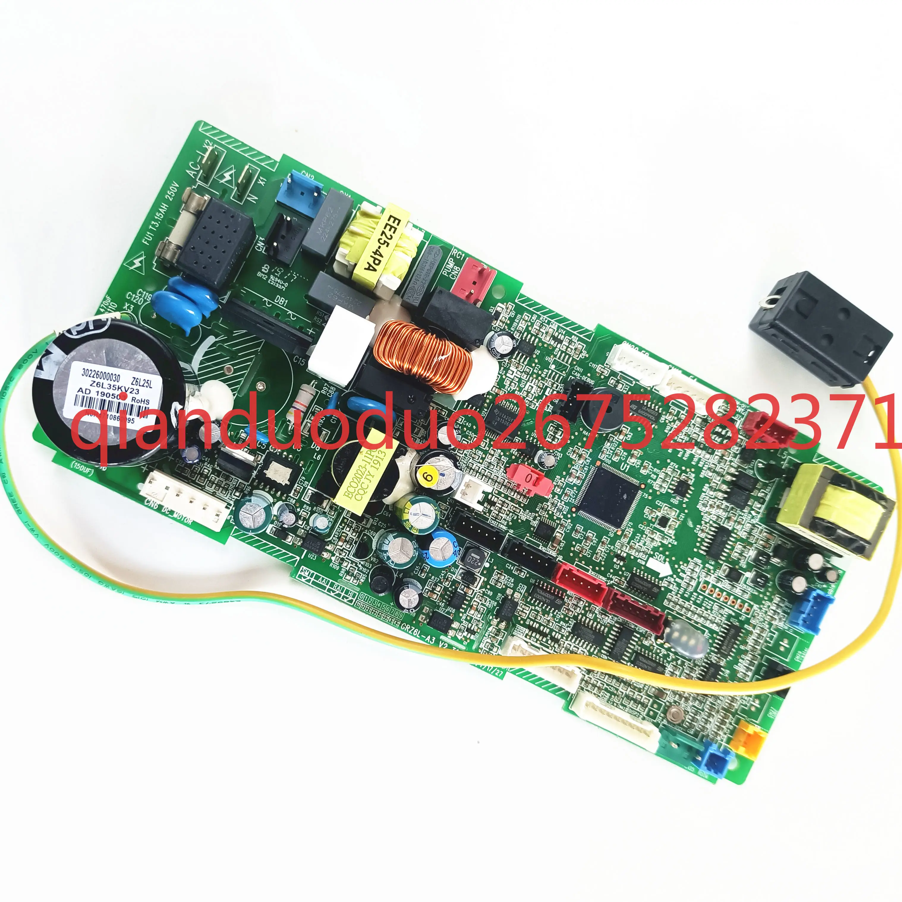 Applicable to Gree central air conditioning GMV multi-line main board 300002000009 computer board Z6L25R control board
Applicable to Gree central air conditioning GMV multi-line main board 300002000009 computer board Z6L25R control board