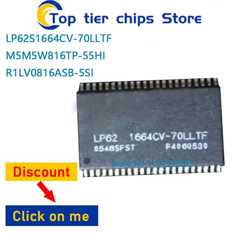 1 шт./лот LP62S1664CV-70LLTF M5M5W816TP-55HI R1LV0816ASB-5SI TSOP 100% НОВЫЙ
1 шт./лот LP62S1664CV-70LLTF M5M5W816TP-55HI R1LV0816ASB-5SI TSOP 100% НОВЫЙ