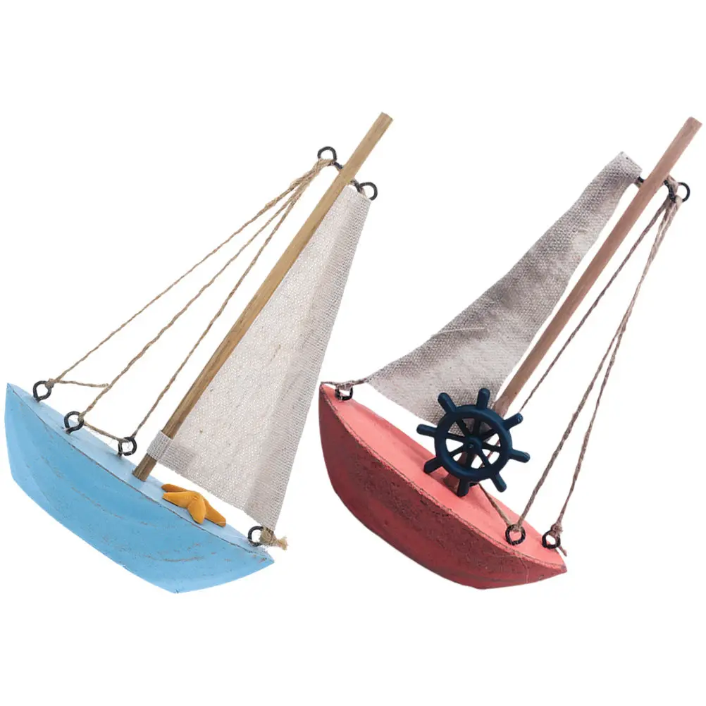 2Pcs Wooden Sailboat Decoration Mediterranean Style Sailing Ship Desktop Nautical Boat Ornament Home Office Bedroom Coastal
2Pcs Wooden Sailboat Decoration Mediterranean Style Sailing Ship Desktop Nautical Boat Ornament Home Office Bedroom Coastal