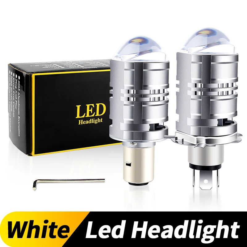 1PC H4 LED Automobile Headlight Projector HB2 9003 120W BA20d Super Bright 6000K White 1:1 12V 24V High Low Beam Lamp 20000LM
1PC H4 LED Automobile Headlight Projector HB2 9003 120W BA20d Super Bright 6000K White 1:1 12V 24V High Low Beam Lamp 20000LM