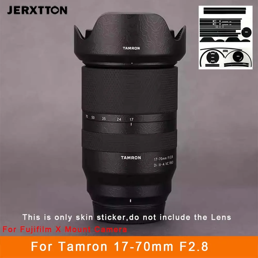 Vinyl Skin Lens 17 70 F 2.8 Camera Anti-Scratch Protective Sticker Full Wrap Decals for Tamron 17-70mm F2.8 for Fujifilm X Mount
Vinyl Skin Lens 17 70 F 2.8 Camera Anti-Scratch Protective Sticker Full Wrap Decals for Tamron 17-70mm F2.8 for Fujifilm X Mount