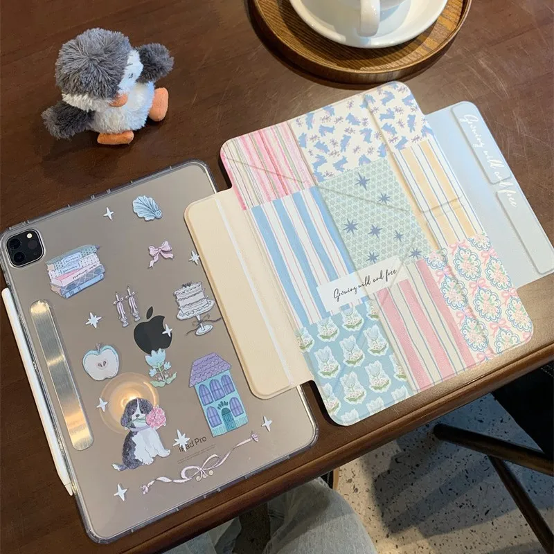 Floral Patchwork Garden And Art Tablet Case for iPad Air 11" 13" Pro 12.9" 9.7" 5th 6th 10.2" 7th 8th 9th 10th Air 3 4 5 6 Cover
Floral Patchwork Garden And Art Tablet Case for iPad Air 11" 13" Pro 12.9" 9.7" 5th 6th 10.2" 7th 8th 9th 10th Air 3 4 5 6 Cover