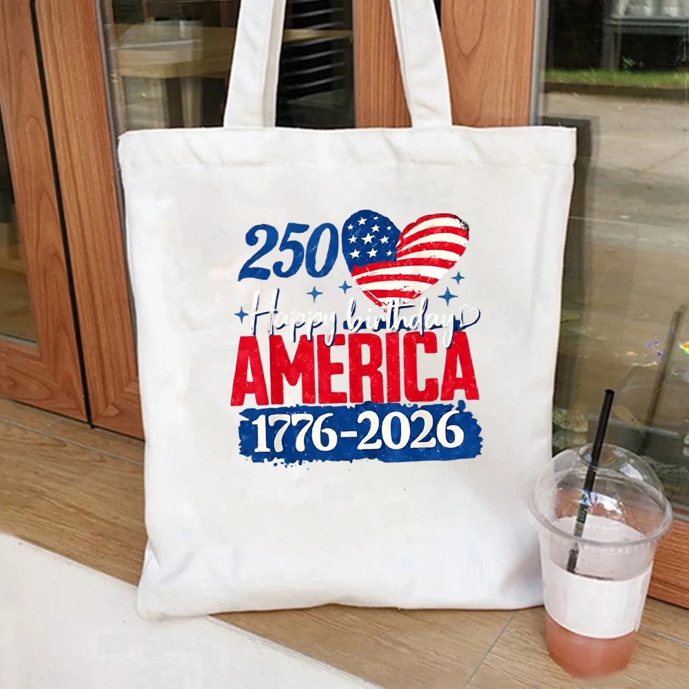 USA 250th Anniversary Tote Bag, Vintage Eagle Seal Canvas Bag, Semiquincentennial 1776-2026 Patriotic Gift
USA 250th Anniversary Tote Bag, Vintage Eagle Seal Canvas Bag, Semiquincentennial 1776-2026 Patriotic Gift