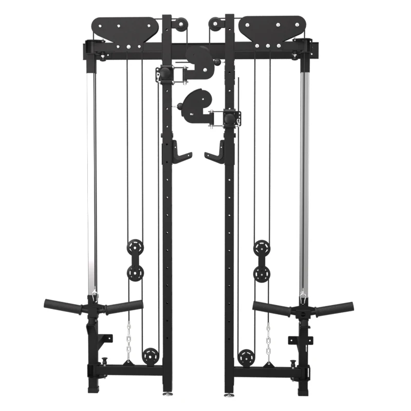 Wall-Mounted Folding Cable Rack Integrated Squat Rack & Dual Pulley Power Rack
Wall-Mounted Folding Cable Rack Integrated Squat Rack & Dual Pulley Power Rack