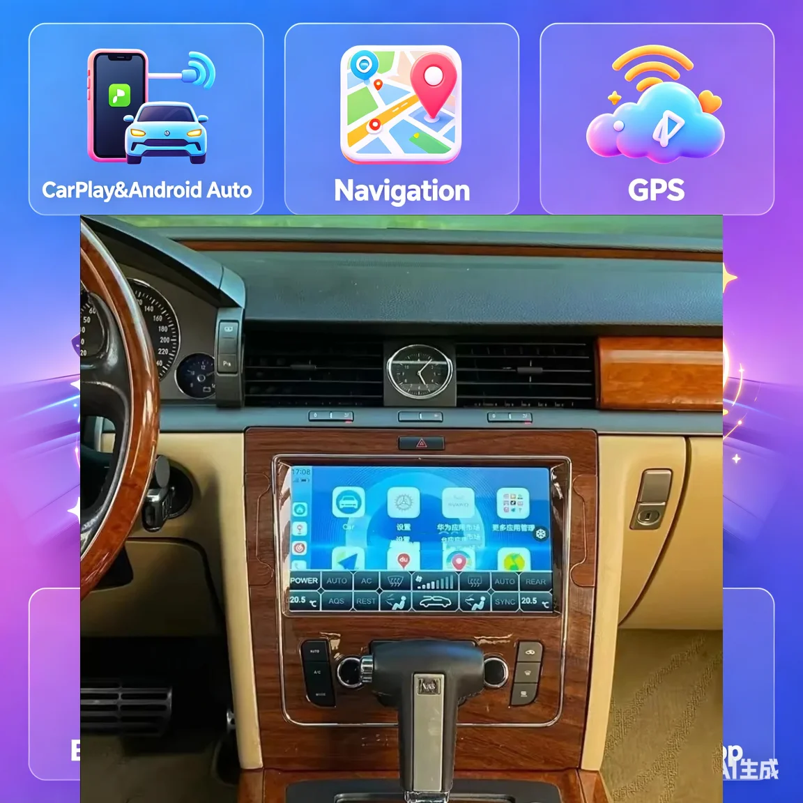 2 Din Android Auto Carplay Car Radio For VW Volkswagen Phaeton 2003-2013 Stereo Multimedia Player GPS Navigation Head Unit
2 Din Android Auto Carplay Car Radio For VW Volkswagen Phaeton 2003-2013 Stereo Multimedia Player GPS Navigation Head Unit