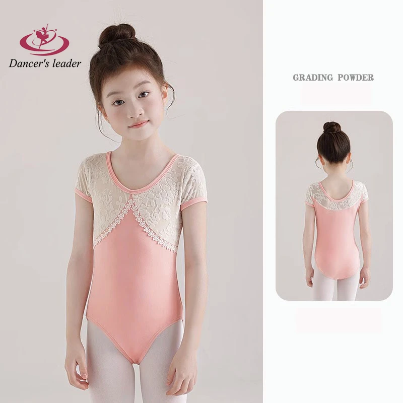 Ballet Costume Leotard for Short-sleeved Children's Body Suit Stitching Flocking Gymnastics Performance Dress Air Yoga Costume
Ballet Costume Leotard for Short-sleeved Children's Body Suit Stitching Flocking Gymnastics Performance Dress Air Yoga Costume