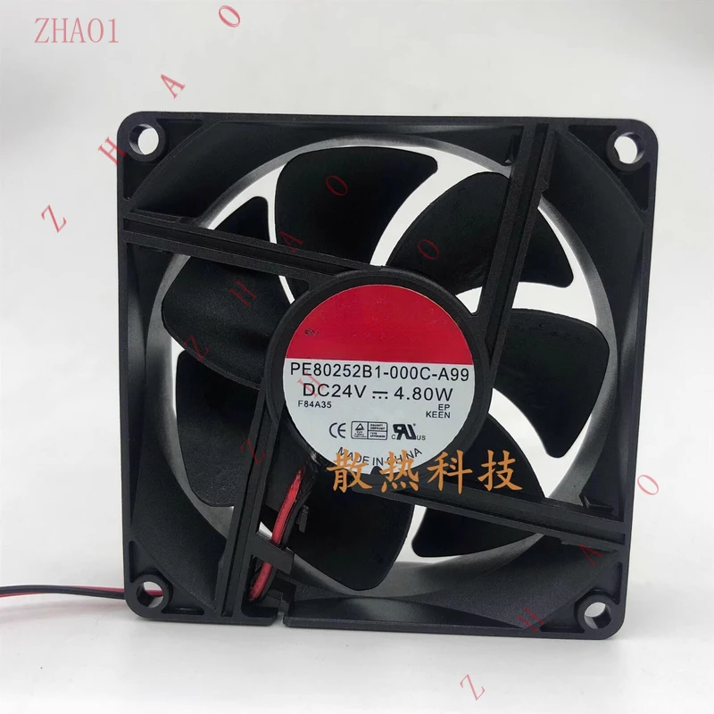 Z for SUNON PE80252B1-000C-A99 DC24V 4.8W 8025 8CM 2-Wire Cooling Fan
Z for SUNON PE80252B1-000C-A99 DC24V 4.8W 8025 8CM 2-Wire Cooling Fan