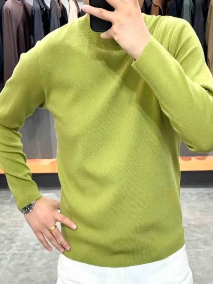 Comfortable Skin-Friendly Men's Knitted Sweater Fashionable Versatile Trendy High-End Feeling Autumn Winter New Arrival
Comfortable Skin-Friendly Men's Knitted Sweater Fashionable Versatile Trendy High-End Feeling Autumn Winter New Arrival