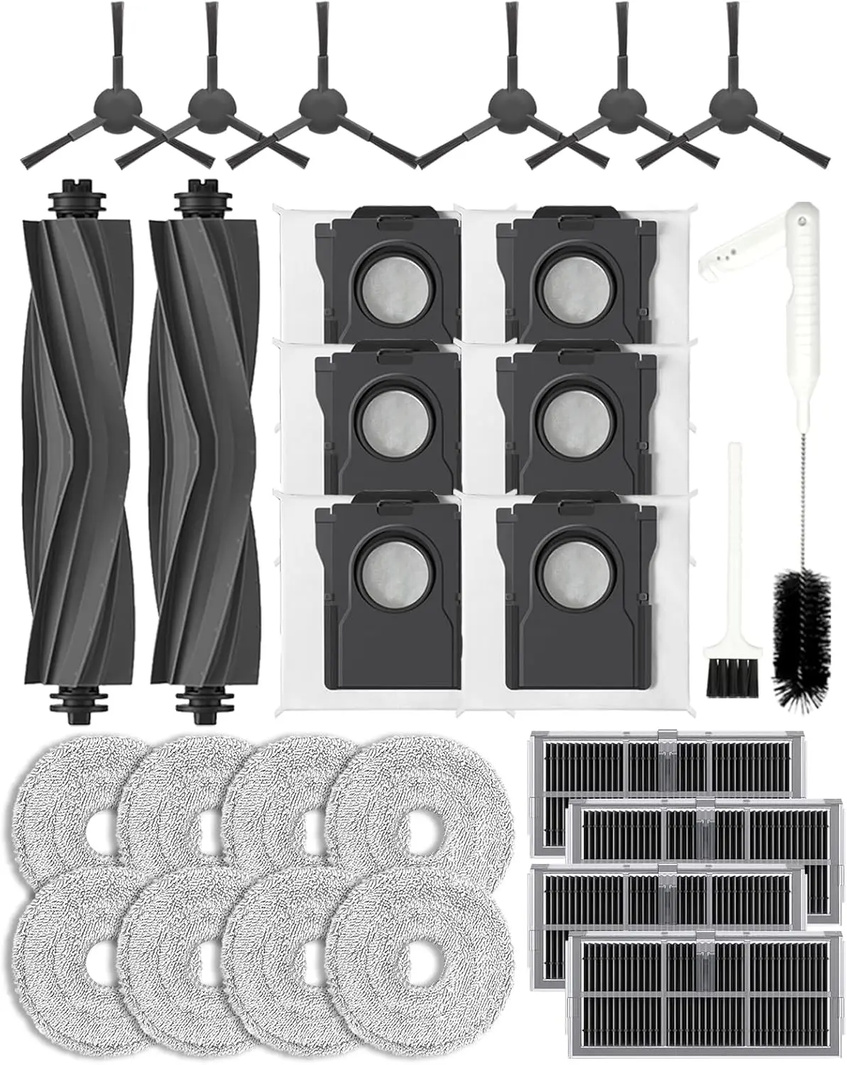 8 pcs Replacement Parts for Dreame X30 Ultra /L10s pro ultra heat Vacuum Cleaner, Accessories
8 pcs Replacement Parts for Dreame X30 Ultra /L10s pro ultra heat Vacuum Cleaner, Accessories