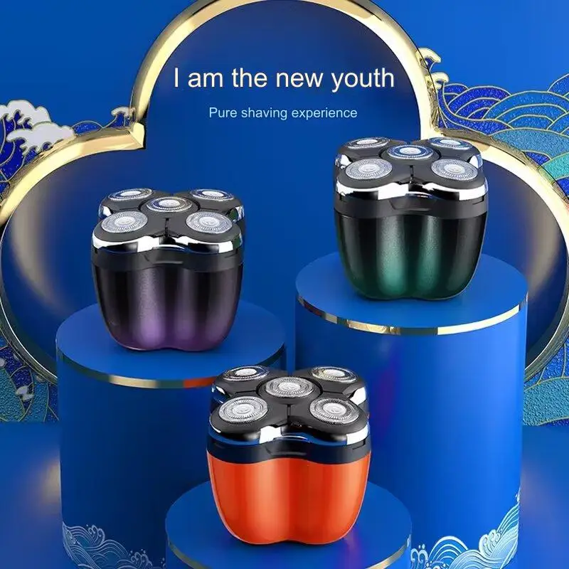 2026 New ModelNew Design Style 5 ades IPX6 Washae Portae Electric Shaver for Man 3d Floating Rechargeae Rotary Shaver 6
2026 New ModelNew Design Style 5 ades IPX6 Washae Portae Electric Shaver for Man 3d Floating Rechargeae Rotary Shaver 6