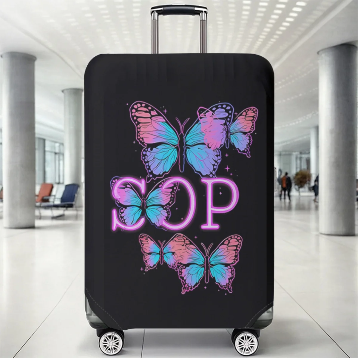 Защитный чехол для багажа с животным принтом, комплект, подходящий для чехлов для багажа размером 18-32 дюйма, чехол для ручки чемодана, дорожные аксессуары
Защитный чехол для багажа с животным принтом, комплект, подходящий для чехлов для багажа размером 18-32 дюйма, чехол для ручки чемодана, дорожные аксессуары