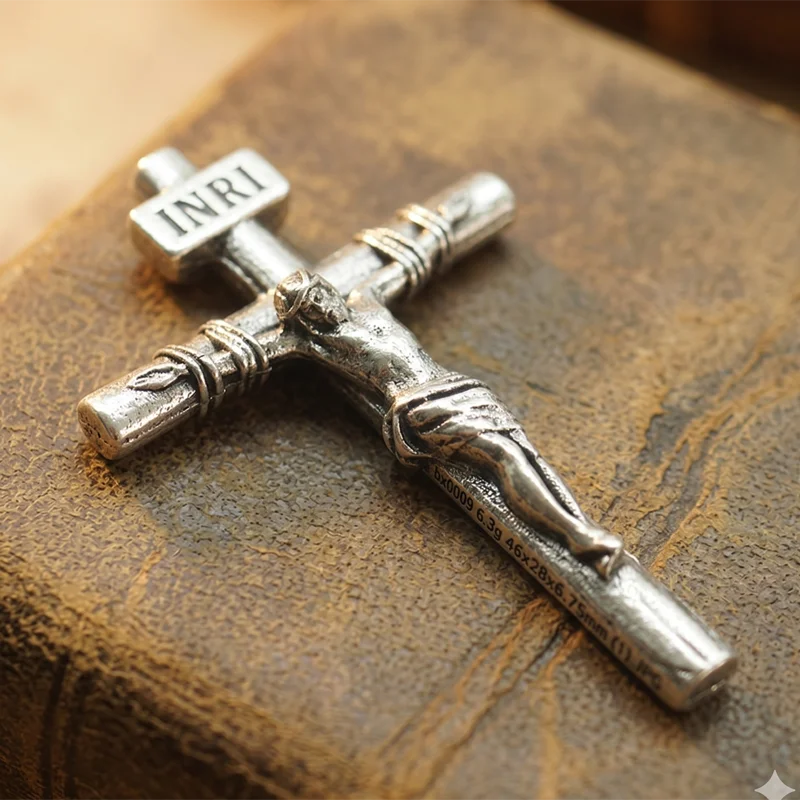 Buy 3 Get 1 Free This stainless steel Jesus Christ Cross Catholic pendant carries eternal faith in enduring metal. Its cool
Buy 3 Get 1 Free This stainless steel Jesus Christ Cross Catholic pendant carries eternal faith in enduring metal. Its cool