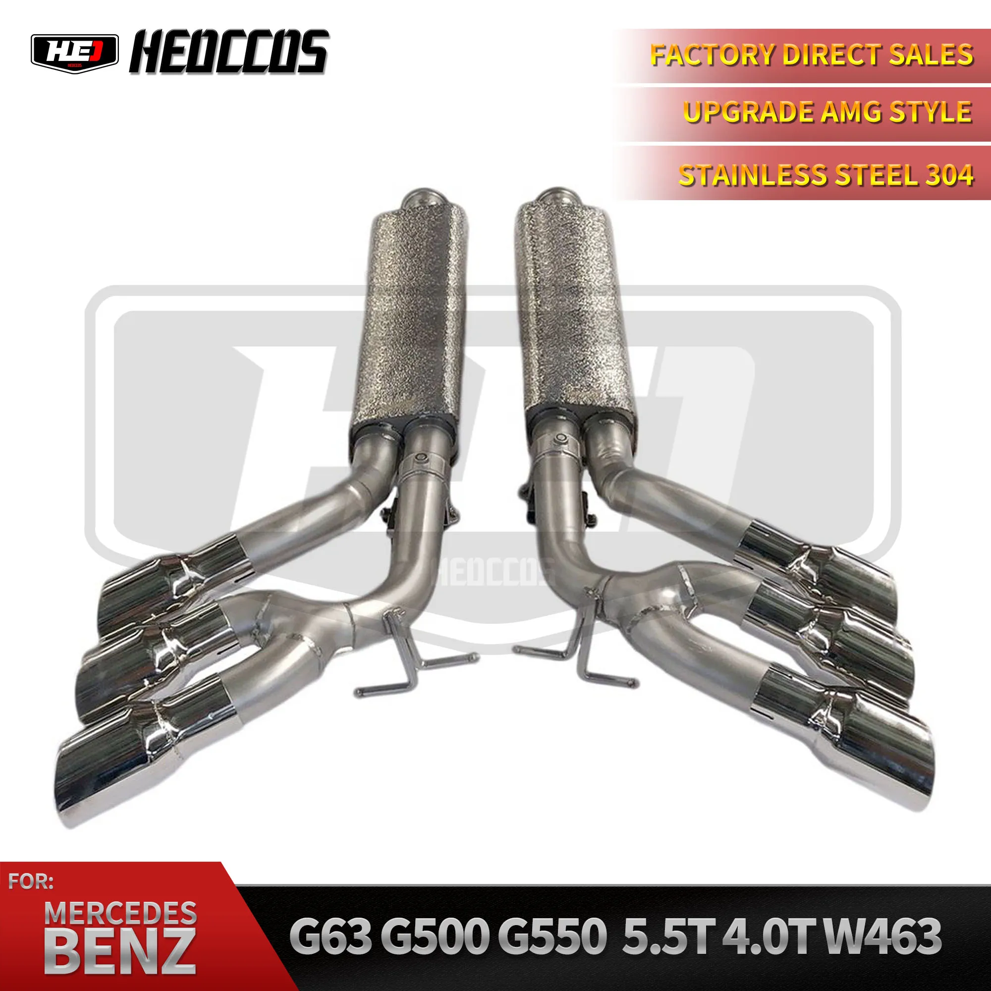 HEO for Benz G500 2013+ 4.0T 5.5T W463 AMG G500 G63 G65 Stainless Steel Catback Exhaust Valve Product Discount
HEO for Benz G500 2013+ 4.0T 5.5T W463 AMG G500 G63 G65 Stainless Steel Catback Exhaust Valve Product Discount