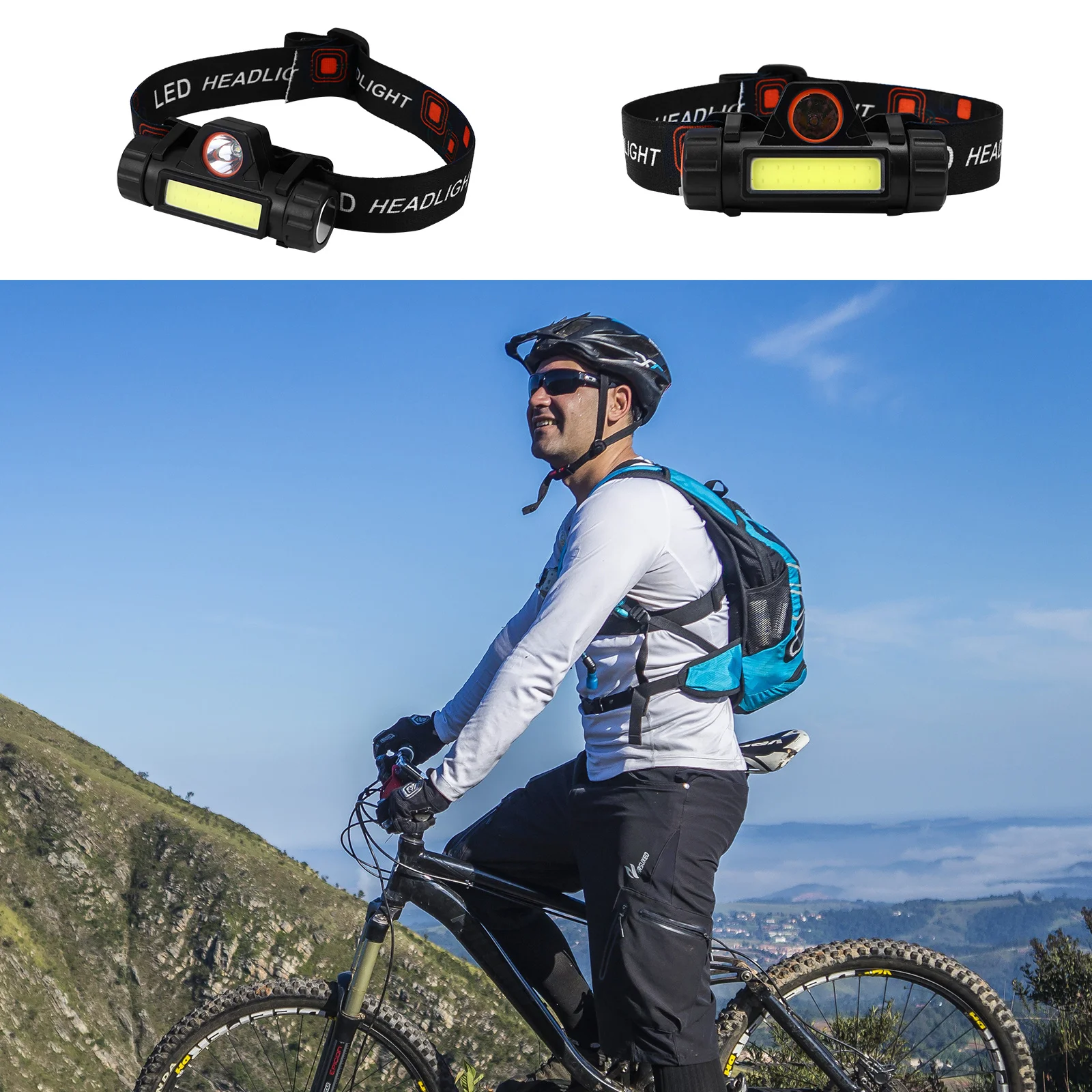 Led Headlamp High Brightness Low Power Consumption Built-In Outdoor Headlight For Camping Hiking Night Fishing Caving
Led Headlamp High Brightness Low Power Consumption Built-In Outdoor Headlight For Camping Hiking Night Fishing Caving