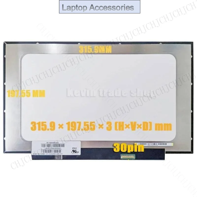 NT140WHM-N46 NT140WHM-N34 NT140WHM-N43 B140XTN07.3 ЖК-экран 14,0 дюйма 30-контактный HD 1366X768 L25980-001
NT140WHM-N46 NT140WHM-N34 NT140WHM-N43 B140XTN07.3 ЖК-экран 14,0 дюйма 30-контактный HD 1366X768 L25980-001