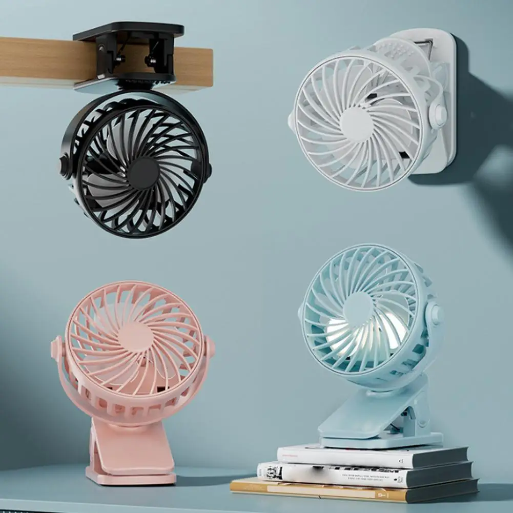 Clip Fan Multi-function Dorm Portable Wall Mount Circulating Small Fan USB LED Light Desktop Fan Quiet Long Battery Life 3 Speed
Clip Fan Multi-function Dorm Portable Wall Mount Circulating Small Fan USB LED Light Desktop Fan Quiet Long Battery Life 3 Speed