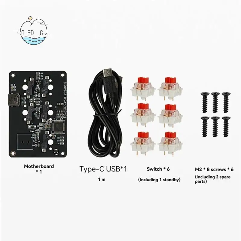 AED6-DIY 3D Printing Mini Keyboards Kit Diy Mechanical Keyboard Button Customized For Win/Macos Gift
AED6-DIY 3D Printing Mini Keyboards Kit Diy Mechanical Keyboard Button Customized For Win/Macos Gift