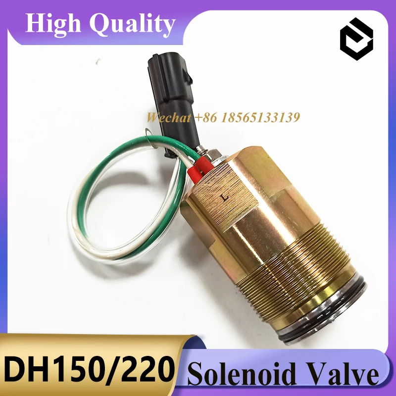 Excavator Solenoid Valve DH150 DH220 Hydraulic Pump Proportional Solenoid Valve Doosan H150 DH220
Excavator Solenoid Valve DH150 DH220 Hydraulic Pump Proportional Solenoid Valve Doosan H150 DH220