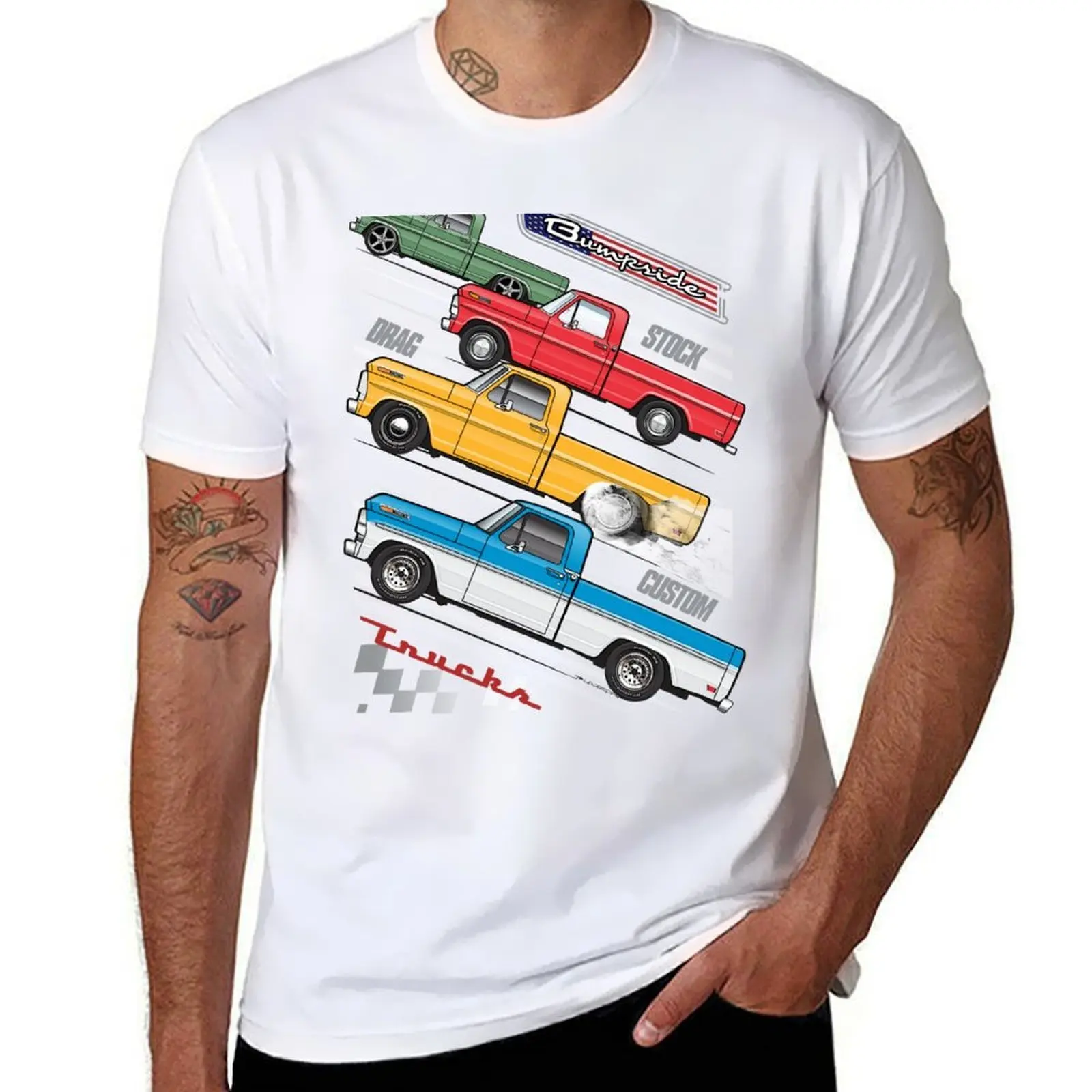 68 Bumpside Trucks T-Shirt anime t shirts oversize t shirt man cotton T-Shirt
68 Bumpside Trucks T-Shirt anime t shirts oversize t shirt man cotton T-Shirt