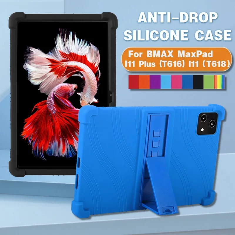 Для BMAX MaxPad I11 Plus (T616) 10,1-дюймовый противоударный чехол для планшета I11 T618, мягкая силиконовая подставка, защитный чехол
Для BMAX MaxPad I11 Plus (T616) 10,1-дюймовый противоударный чехол для планшета I11 T618, мягкая силиконовая подставка, защитный чехол