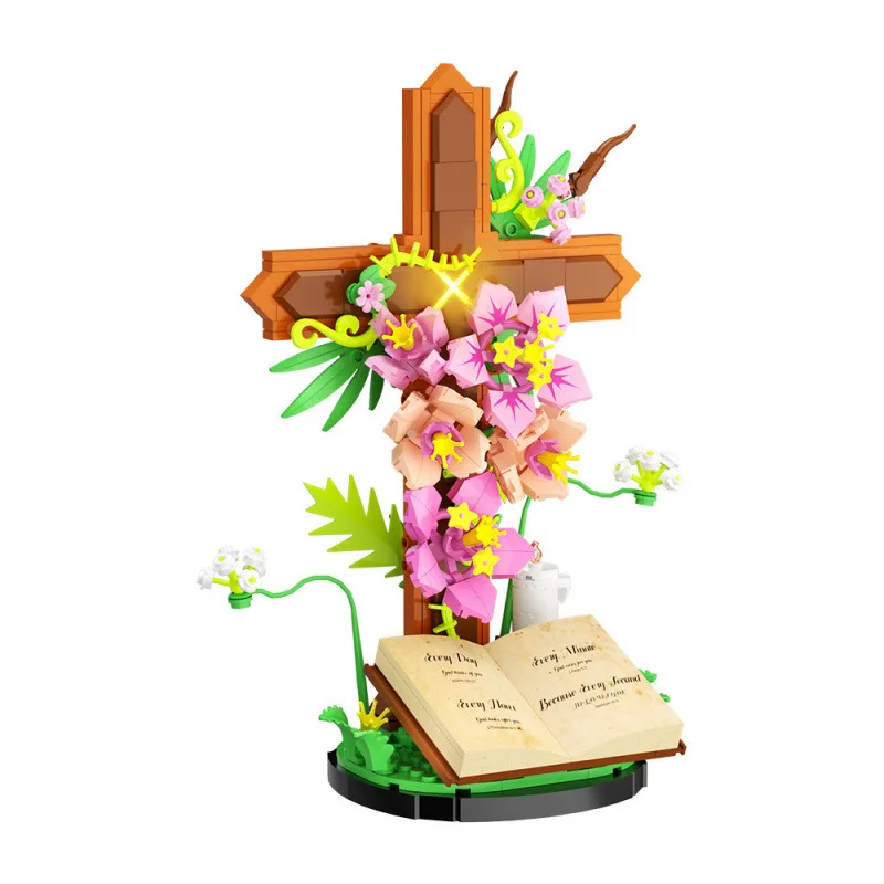 1139 S0050 Cross Flower Building Blocks Toy Decoration Model Ornament Festival Gift Children's Assembly Creative Custom
1139 S0050 Cross Flower Building Blocks Toy Decoration Model Ornament Festival Gift Children's Assembly Creative Custom