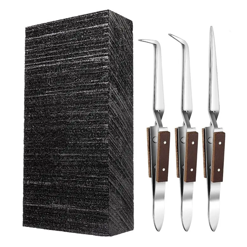 A02F-Jewelry Melting Tools 4 Pcs Soldering Kit Includes 1 Charcoal Block 3 Tweezers, Solder Boards Plates Meltingtools
A02F-Jewelry Melting Tools 4 Pcs Soldering Kit Includes 1 Charcoal Block 3 Tweezers, Solder Boards Plates Meltingtools