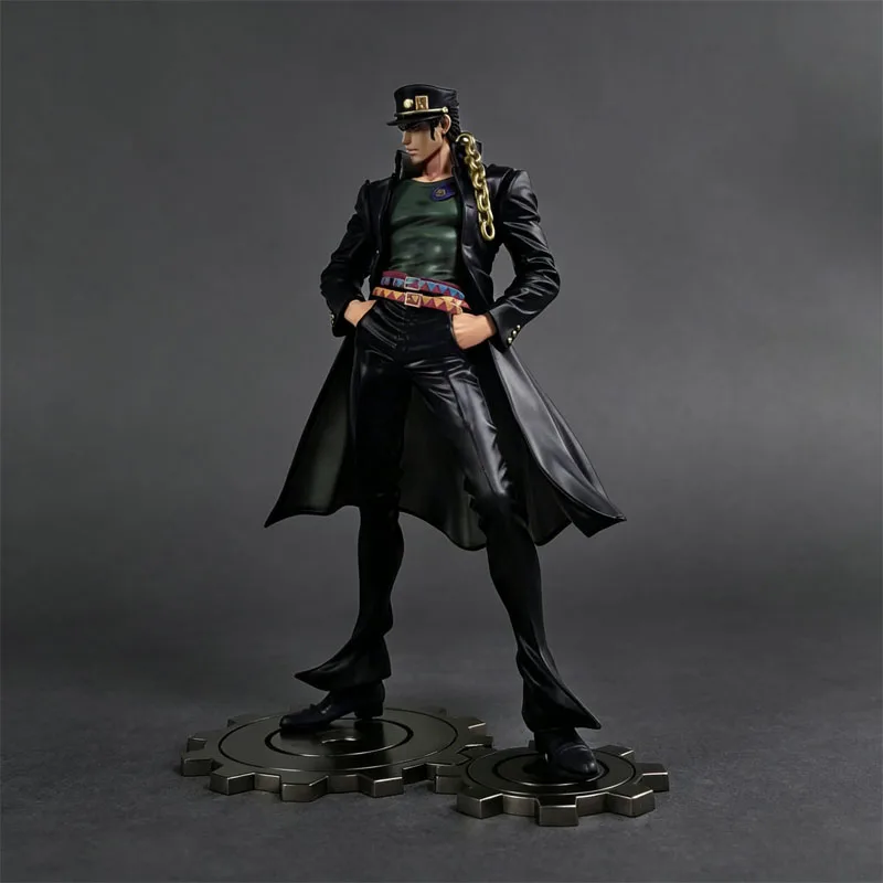 Kujo Jotaro JoJos Bizarre Adventure PVC Action Figure With Replacement Head Anime Collectible Model Statue Desktop Ornament Toys
Kujo Jotaro JoJos Bizarre Adventure PVC Action Figure With Replacement Head Anime Collectible Model Statue Desktop Ornament Toys