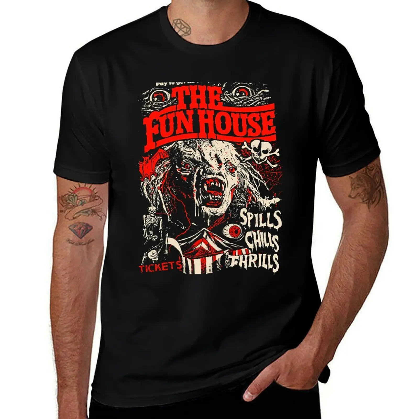 The Fun House Creepy Halloween T-Shirt cotton graphic tees anime t shirts men graphic t shirts
The Fun House Creepy Halloween T-Shirt cotton graphic tees anime t shirts men graphic t shirts