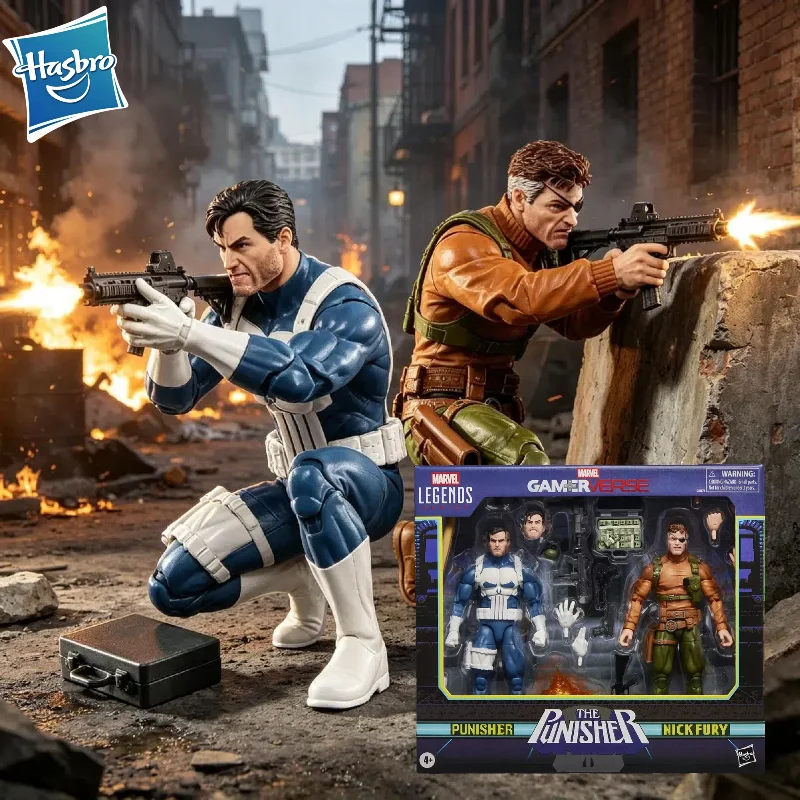 【IN STOCK】Hasbro Marvel Legends Series Gamerverse Punisher and Nick Fury 15cm Action Figure Collection Original Model Ornament
【IN STOCK】Hasbro Marvel Legends Series Gamerverse Punisher and Nick Fury 15cm Action Figure Collection Original Model Ornament