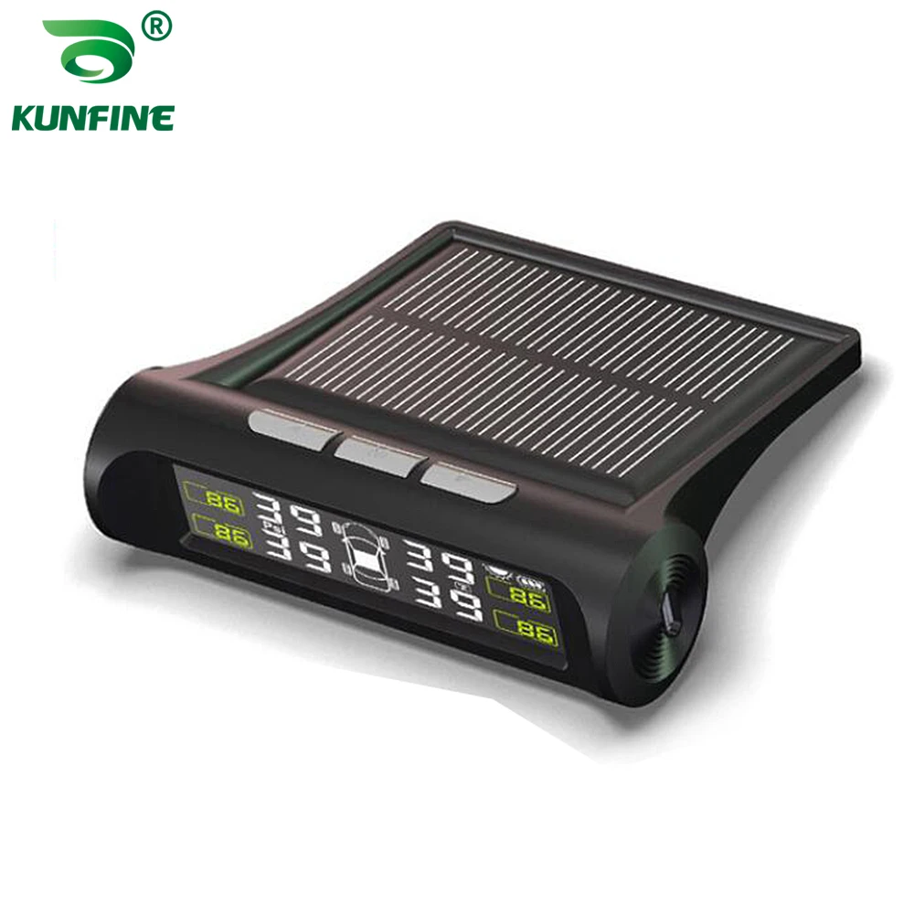Smart Car TPMS Tire Pressure Monitoring System Solar Energy TPMS Digital LCD Display Auto Security Alarm Systems Internal Sensor
Smart Car TPMS Tire Pressure Monitoring System Solar Energy TPMS Digital LCD Display Auto Security Alarm Systems Internal Sensor