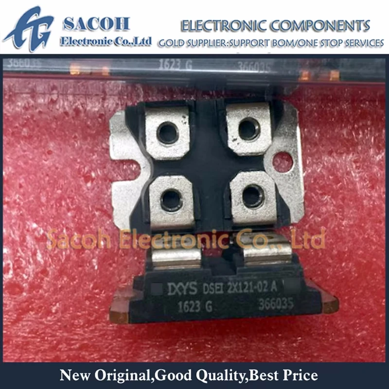 New Original 1Pcs/Lot DSEI2X121-02A SOT-227B 200V Power Module Epitaxial Diode With Soft Recovery
New Original 1Pcs/Lot DSEI2X121-02A SOT-227B 200V Power Module Epitaxial Diode With Soft Recovery