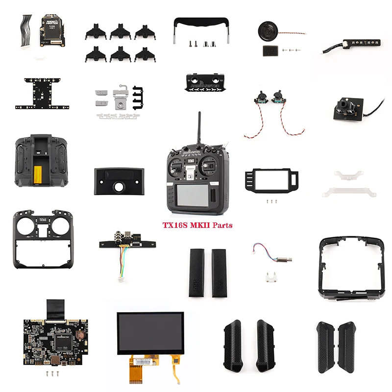 Original RadioMaster TX16S MKII V4.0 Parts Fit For Replacement TX16S MKII V4.0 Radio Transmitter
Original RadioMaster TX16S MKII V4.0 Parts Fit For Replacement TX16S MKII V4.0 Radio Transmitter