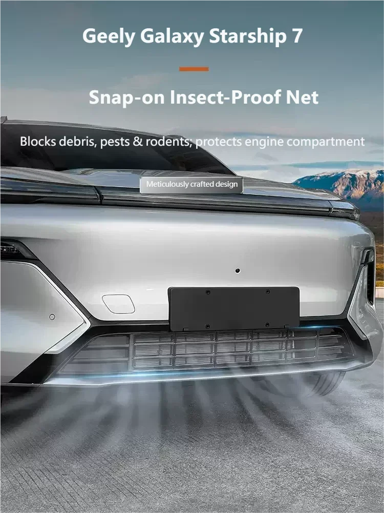 For Geely Galaxy Starship 7 EM-i Geely EX5 EM-i 2026 Front Insect Proof Net Lower Grille Water Tank Anti Mosquito Protective Net
For Geely Galaxy Starship 7 EM-i Geely EX5 EM-i 2026 Front Insect Proof Net Lower Grille Water Tank Anti Mosquito Protective Net
